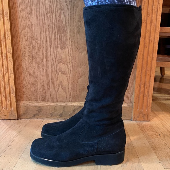 Taryn Rose Shoes - Taryn Rose black suede boots